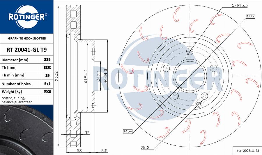 Rotinger RT 20720-GL T9 - Discofreno autozon.pro