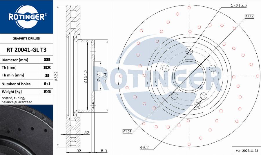 Rotinger RT 20720-GL T3 - Discofreno autozon.pro