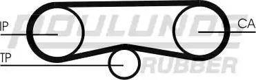 Roulunds Rubber RR1113K1 - Kit cinghie dentate autozon.pro