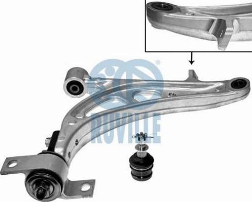 Ruville 938105 - Braccio oscillante, Sospensione ruota autozon.pro