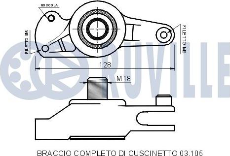 Ruville 540426 - Tendicinghia, Cinghia Poly-V autozon.pro