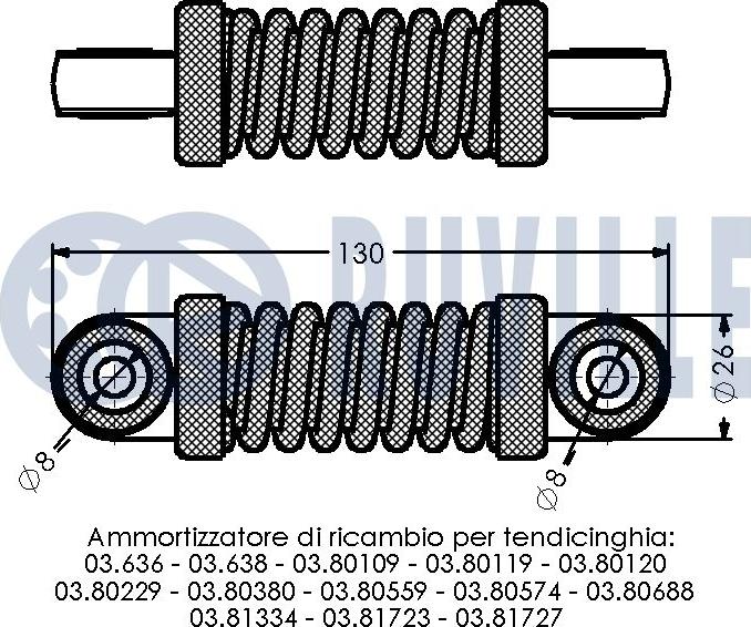 Ruville 540620 - Smorzatore vibrazioni, Cinghia Poly-V autozon.pro