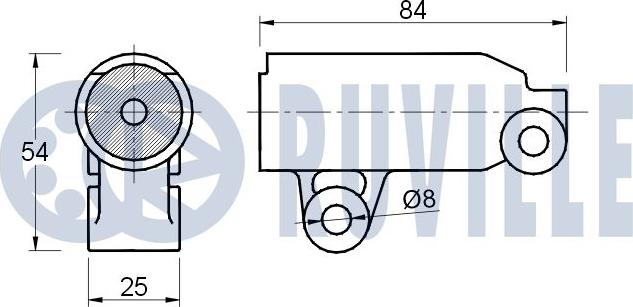 Ruville 541826 - Smorzatore vibrazioni, Cinghia dentata autozon.pro