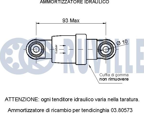 Ruville 542344 - Smorzatore vibrazioni, Cinghia Poly-V autozon.pro