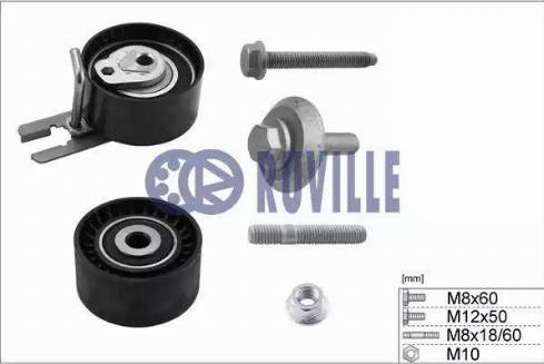 Ruville 5595350 - Kit di rulli, Cinghia dentata autozon.pro