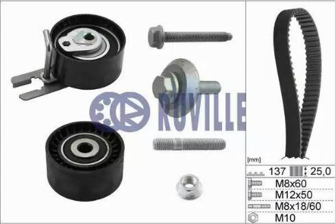 Ruville 5595372 - Kit cinghie dentate autozon.pro