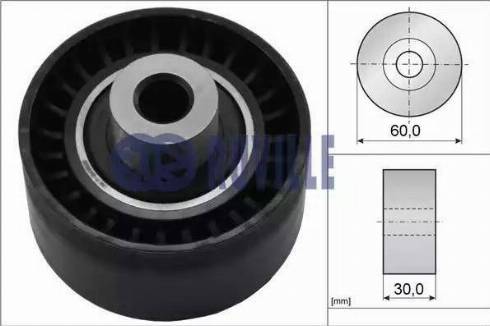 Ruville 55969 - Galoppino / Guidacinghia, Cinghia dentata autozon.pro