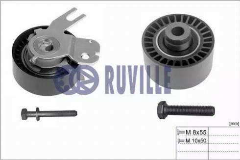 Ruville 5596750 - Kit di rulli, Cinghia dentata autozon.pro