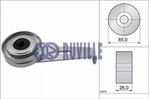 Ruville 55904 - Tendicinghia, Cinghia Poly-V autozon.pro