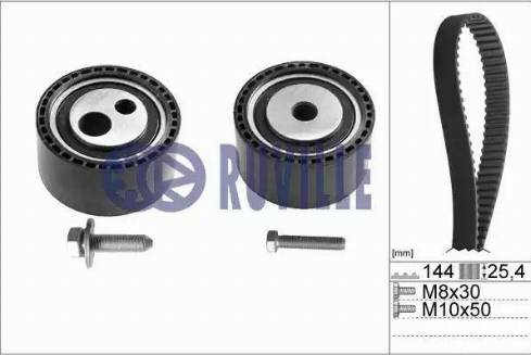 Ruville 5597172 - Kit cinghie dentate autozon.pro