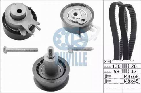 Ruville 5545672 - Kit cinghie dentate autozon.pro