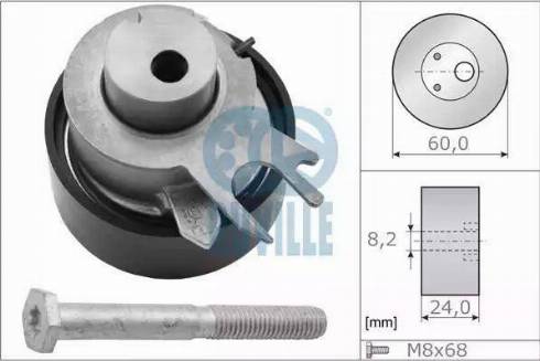 Ruville 55456 - Rullo tenditore, Cinghia dentata autozon.pro