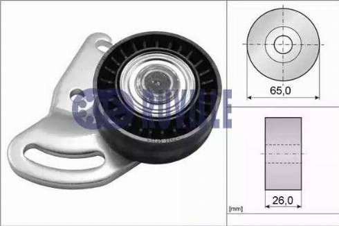 Ruville 55591 - Galoppino / Guidacinghia, Cinghia Poly-V autozon.pro