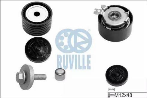 Ruville 5556651 - Kit di rulli, Cinghia dentata autozon.pro