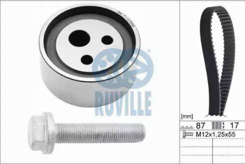 Ruville 5550071 - Kit cinghie dentate autozon.pro