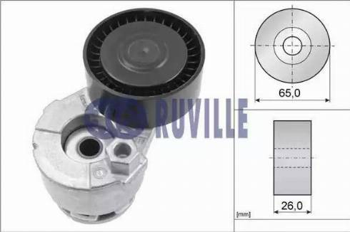 Ruville 55607 - Tendicinghia, Cinghia Poly-V autozon.pro