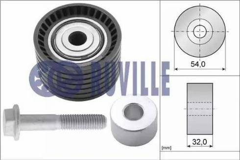 Ruville 55633 - Galoppino / Guidacinghia, Cinghia dentata autozon.pro