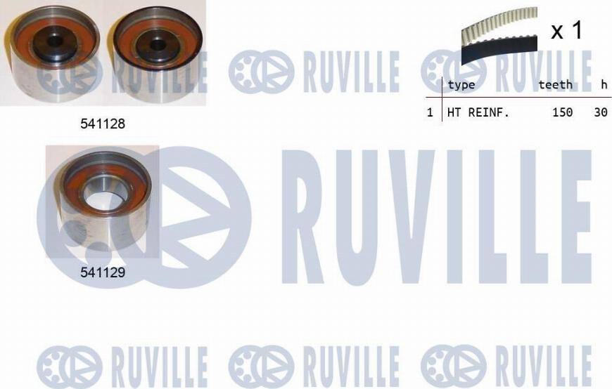 Ruville 550468 - Kit cinghie dentate autozon.pro