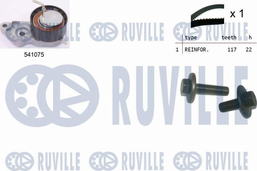 Ruville 550064 - Kit cinghie dentate autozon.pro