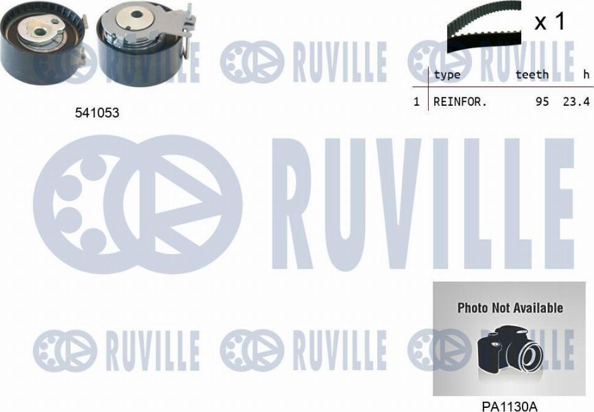 Ruville 5501191 - Pompa acqua + Kit cinghie dentate autozon.pro