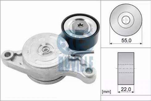 Ruville 55082 - Tendicinghia, Cinghia Poly-V autozon.pro