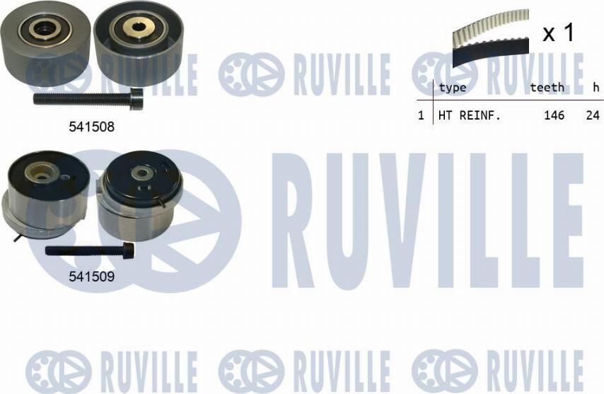 Ruville 550320 - Kit cinghie dentate autozon.pro