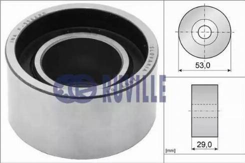 Ruville 55842 - Galoppino / Guidacinghia, Cinghia dentata autozon.pro