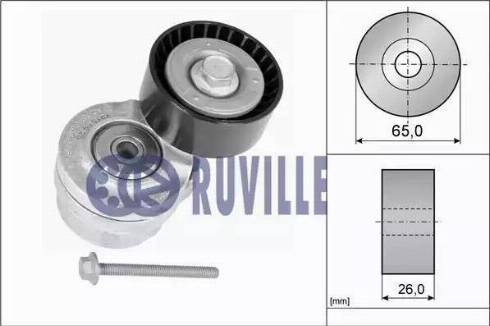 Ruville 55872 - Tendicinghia, Cinghia Poly-V autozon.pro