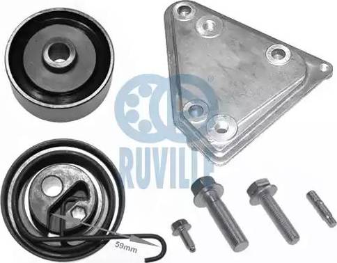 Ruville 5538350 - Kit di rulli, Cinghia dentata autozon.pro