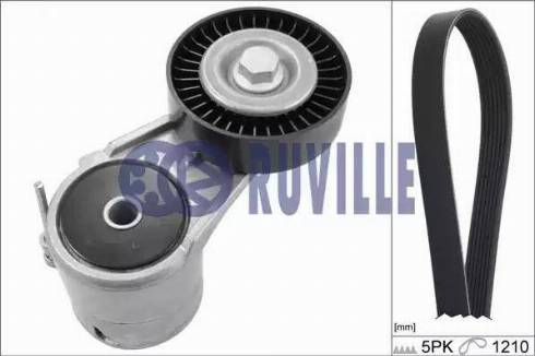 Ruville 5533881 - Kit Cinghie Poly-V autozon.pro