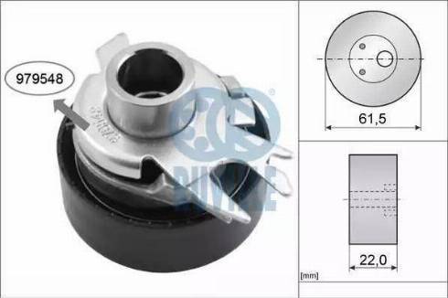 Ruville 55248 - Galoppino / Guidacinghia, Cinghia Poly-V autozon.pro