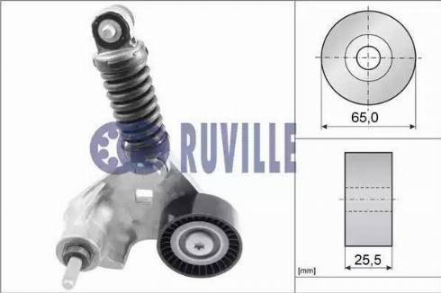 Ruville 55256 - Tendicinghia, Cinghia Poly-V autozon.pro