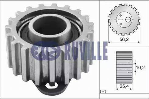 Ruville 55219 - Rullo tenditore, Cinghia dentata autozon.pro