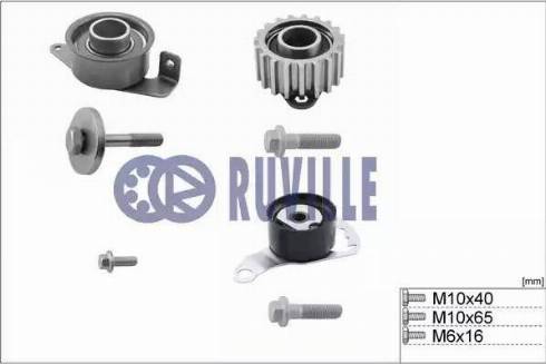 Ruville 5521451 - Kit di rulli, Cinghia dentata autozon.pro