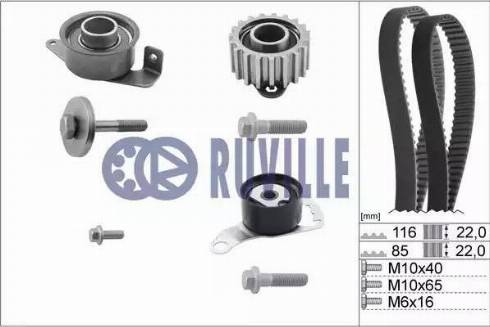 Ruville 5521471 - Kit cinghie dentate autozon.pro