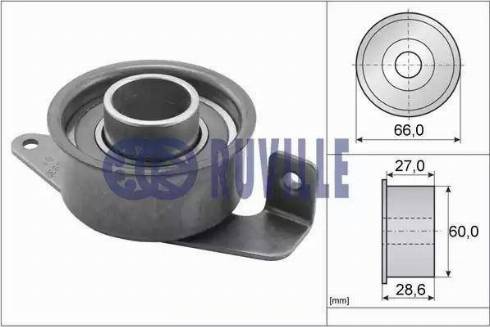 Ruville 55214 - Rullo tenditore, Cinghia dentata autozon.pro