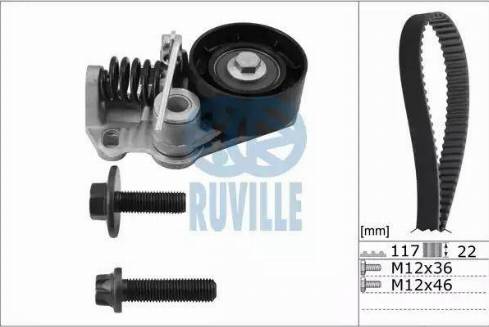 Ruville 5528570 - Kit cinghie dentate autozon.pro