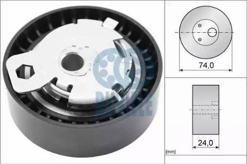 Ruville 55239 - Rullo tenditore, Cinghia dentata autozon.pro