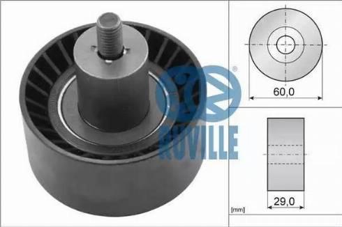 Ruville 55228 - Galoppino / Guidacinghia, Cinghia dentata autozon.pro