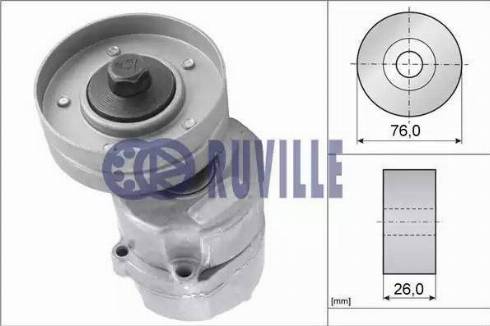 Ruville 56527 - Tendicinghia, Cinghia Poly-V autozon.pro