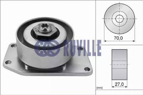 Ruville 56640 - Galoppino / Guidacinghia, Cinghia Poly-V autozon.pro