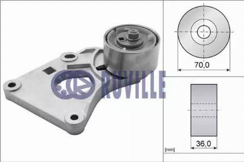 Ruville 56643 - Braccio tenditore, Cinghia dentata autozon.pro