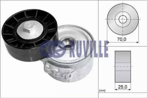 Ruville 56651 - Tendicinghia, Cinghia Poly-V autozon.pro