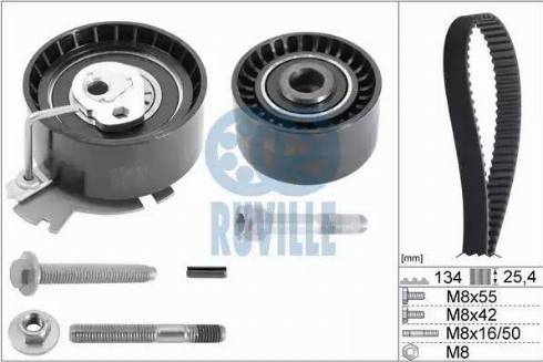 Ruville 5663870 - Kit cinghie dentate autozon.pro