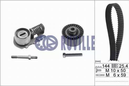 Ruville 5662370 - Kit cinghie dentate autozon.pro