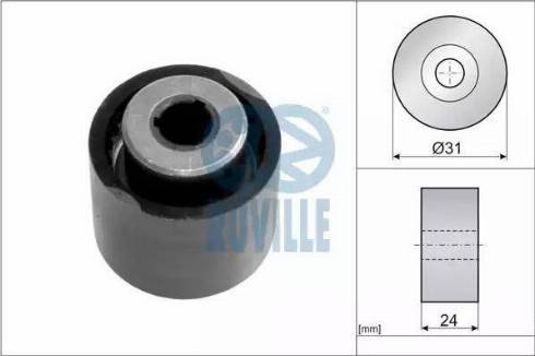 Ruville 56678 - Galoppino / Guidacinghia, Cinghia dentata autozon.pro