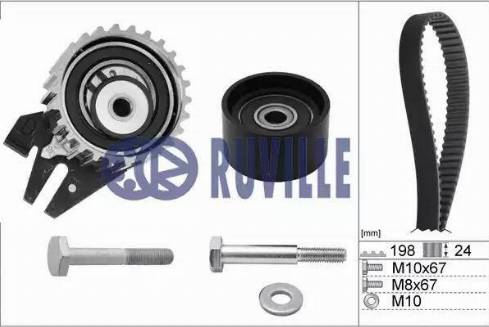 Ruville 5603679 - Kit cinghie dentate autozon.pro