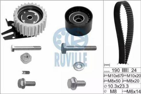 Ruville 5603677 - Kit cinghie dentate autozon.pro