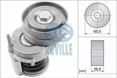 Ruville 56353 - Tendicinghia, Cinghia Poly-V autozon.pro