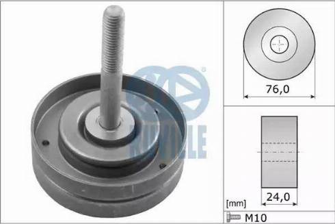 Ruville 56317 - Galoppino / Guidacinghia, Cinghia Poly-V autozon.pro